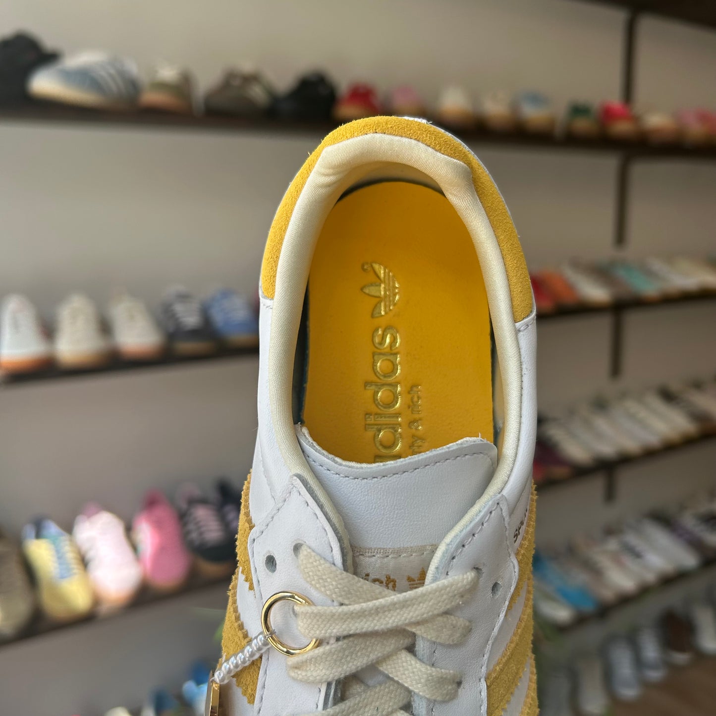 adidas Samba Sporty & Rich White Bold Gold