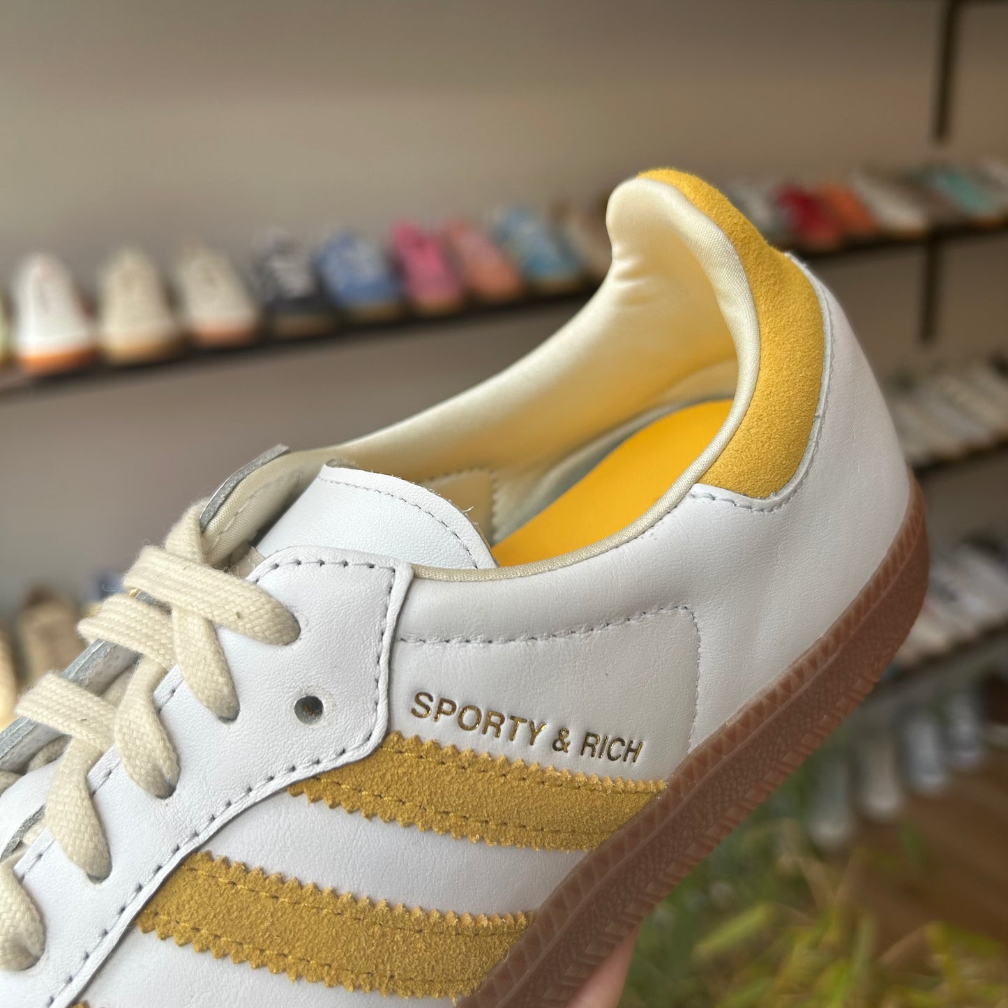 adidas Samba Sporty & Rich White Bold Gold