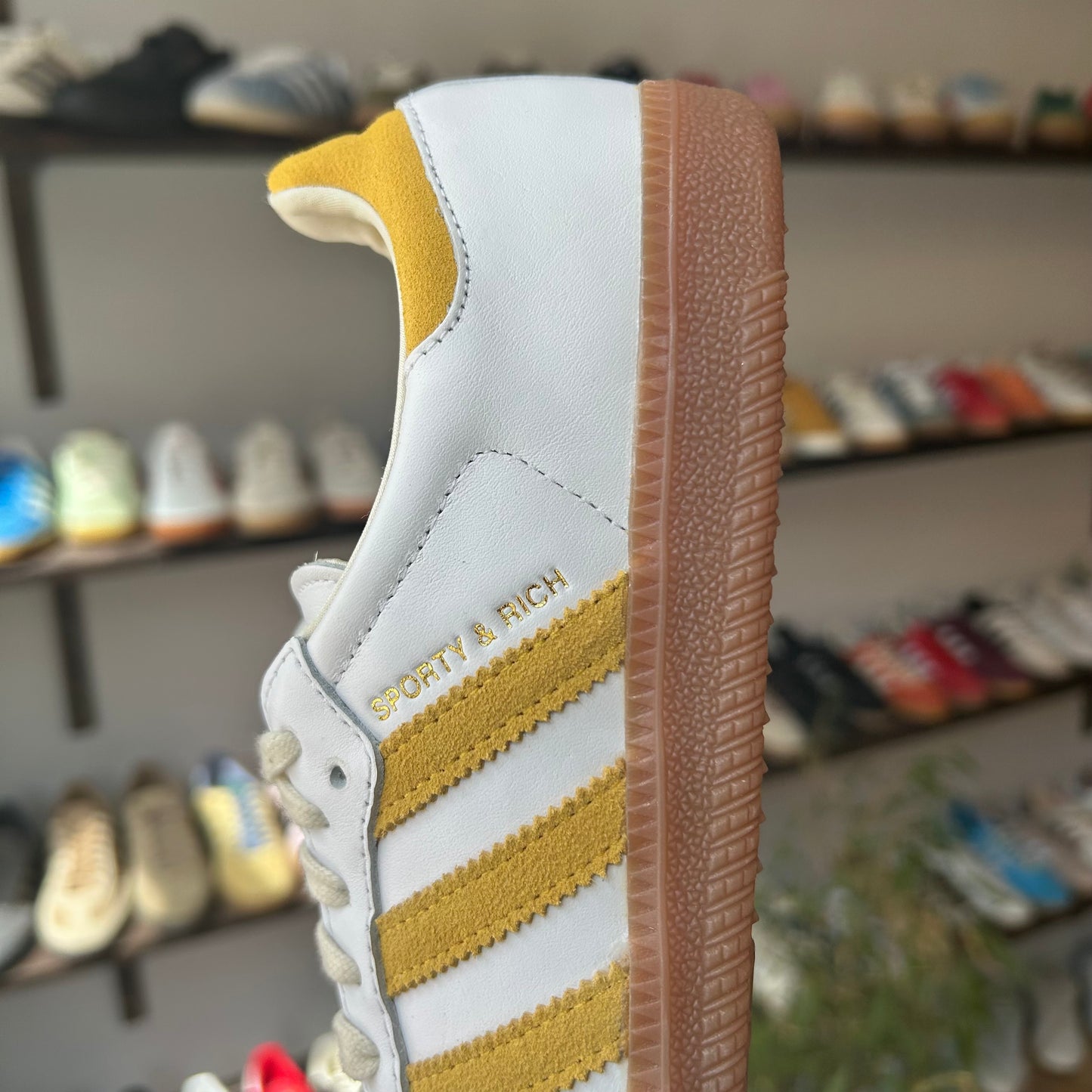 adidas Samba Sporty & Rich White Bold Gold