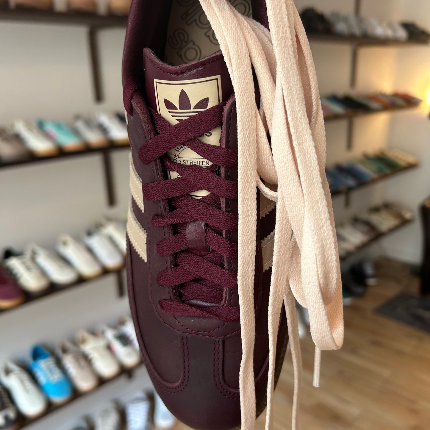 adidas Samba OG Maroon Crystal Sand (Women's)