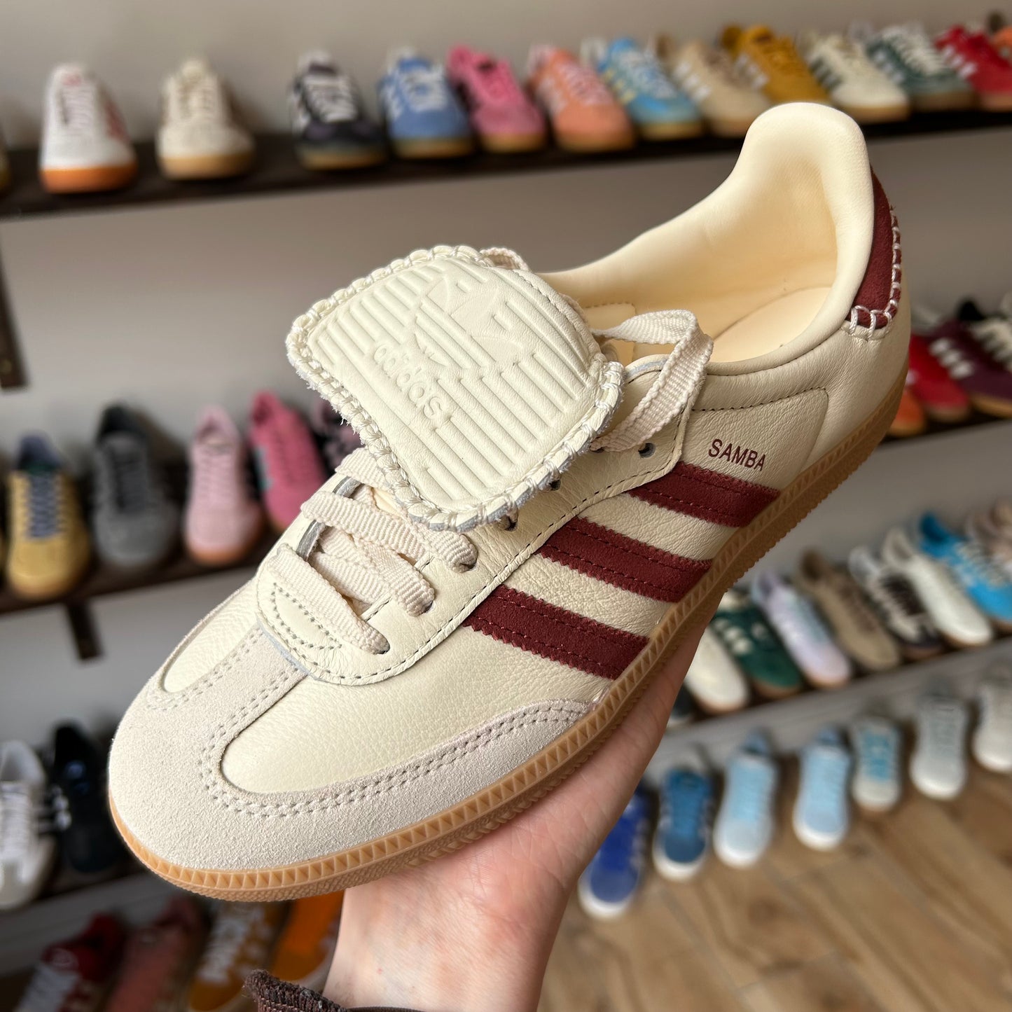 adidas Samba LT Preloved Ruby White (Women's)