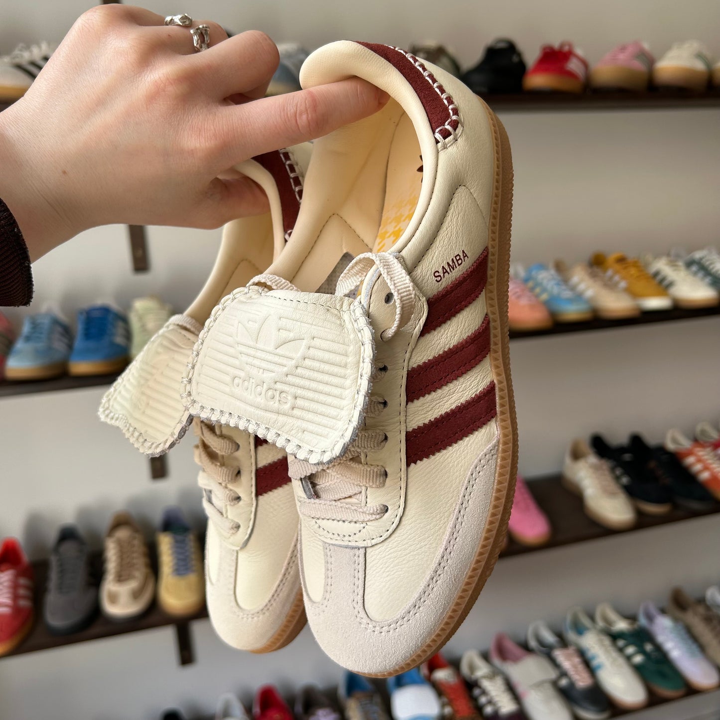 adidas Samba LT Preloved Ruby White (Women's)