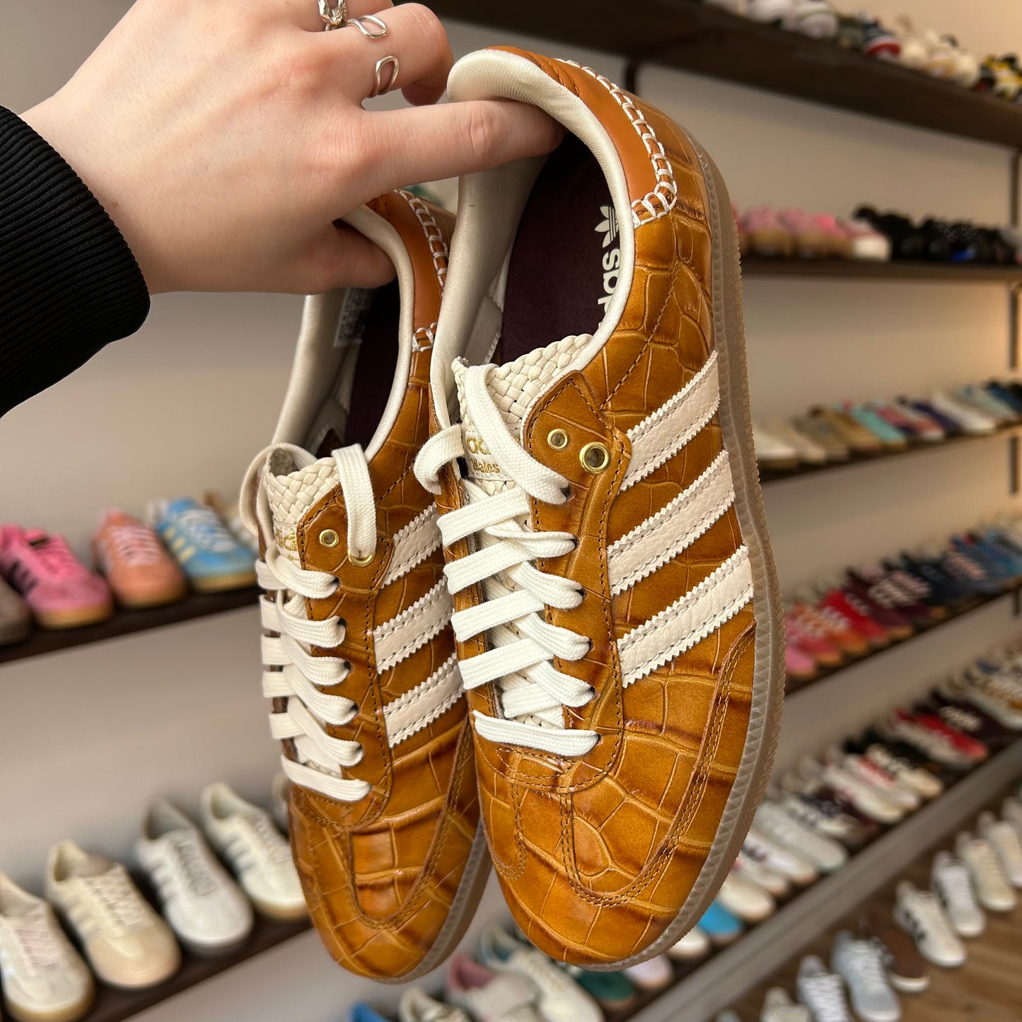 adidas Samba Wales Bonner Brown Croc