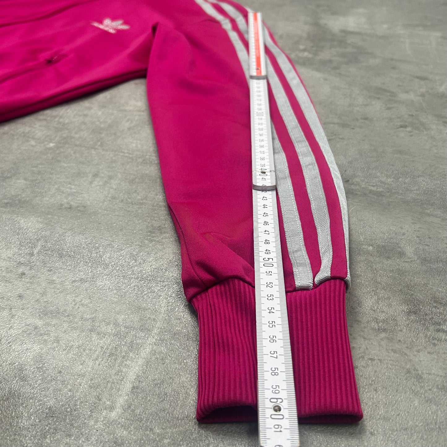 00s Adidas Originals Trackjacke Pink-Silber