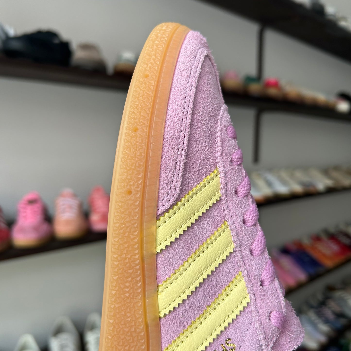 adidas Handball Spezial Bliss Lilac Yellow (Women's)