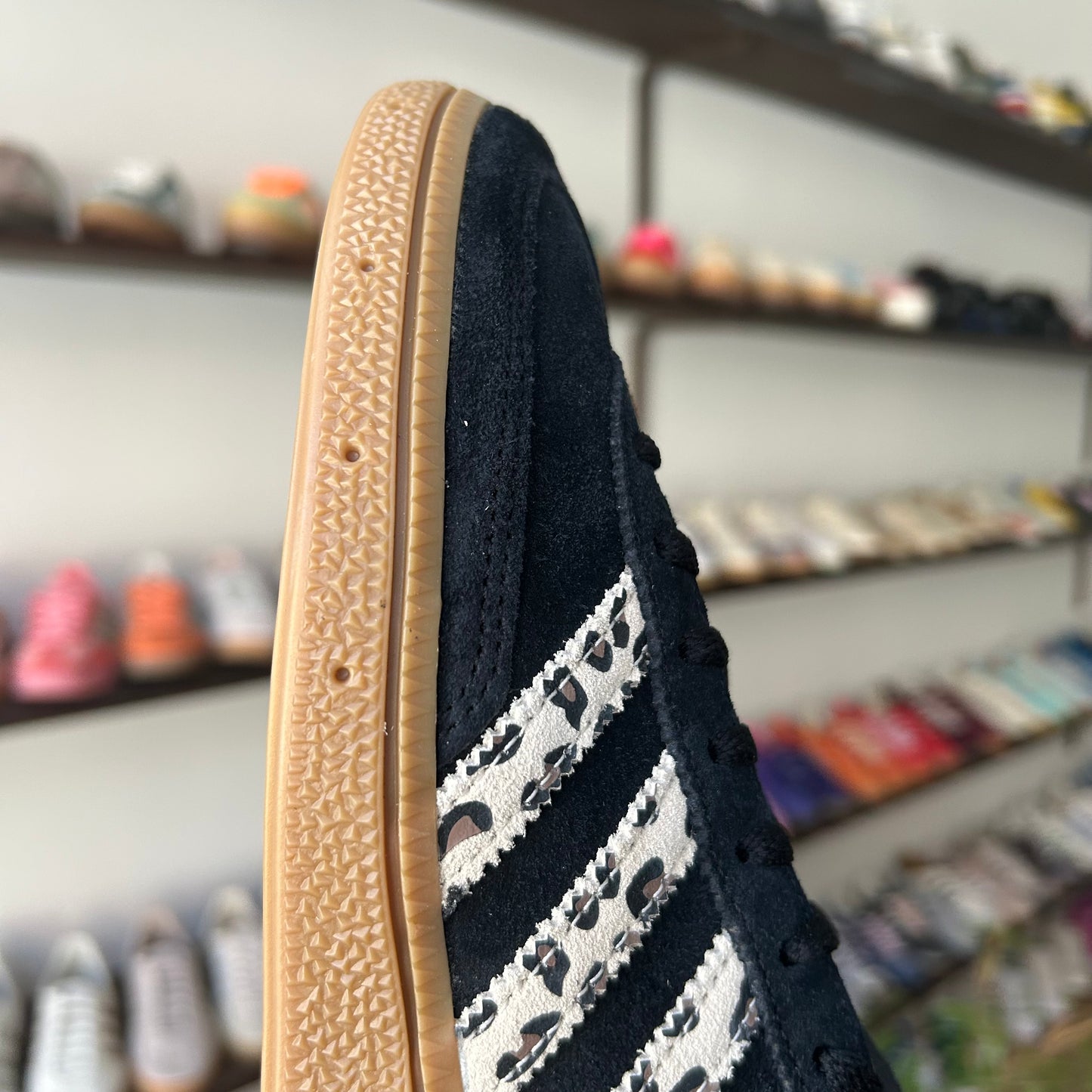 adidas Handball Spezial Black Wonder Leopard (Women's)