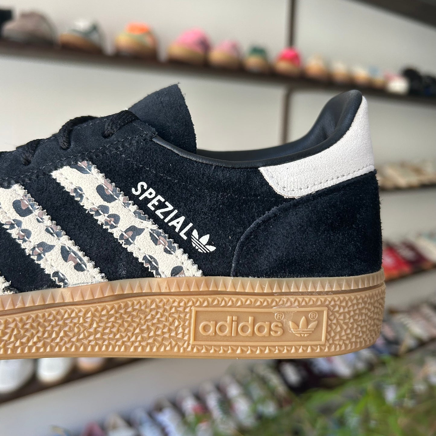 adidas Handball Spezial Black Wonder Leopard (Women's)