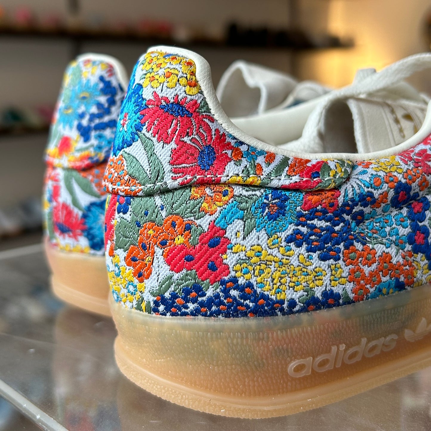 adidas Gazelle Indoor Liberty London Floral Embroidery (Women's)