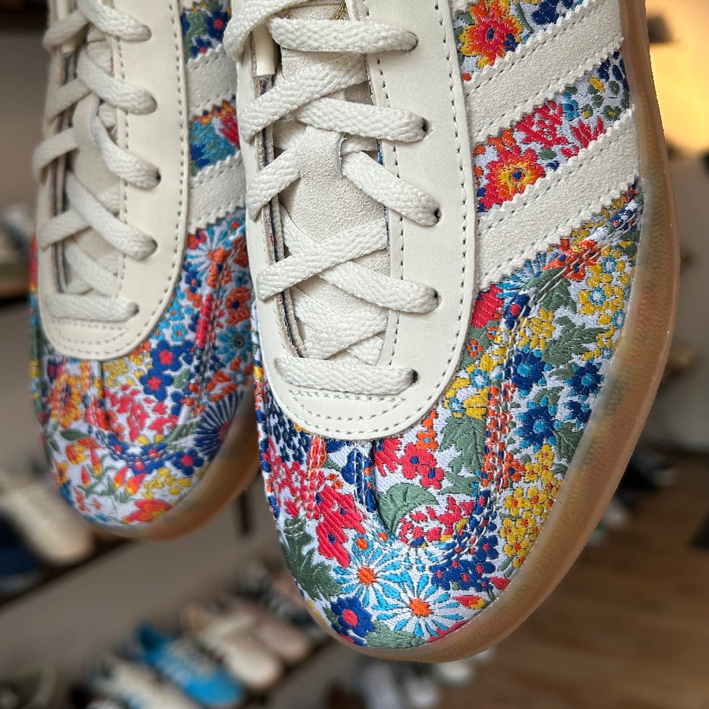 adidas Gazelle Indoor Liberty London Floral Embroidery (Women's)