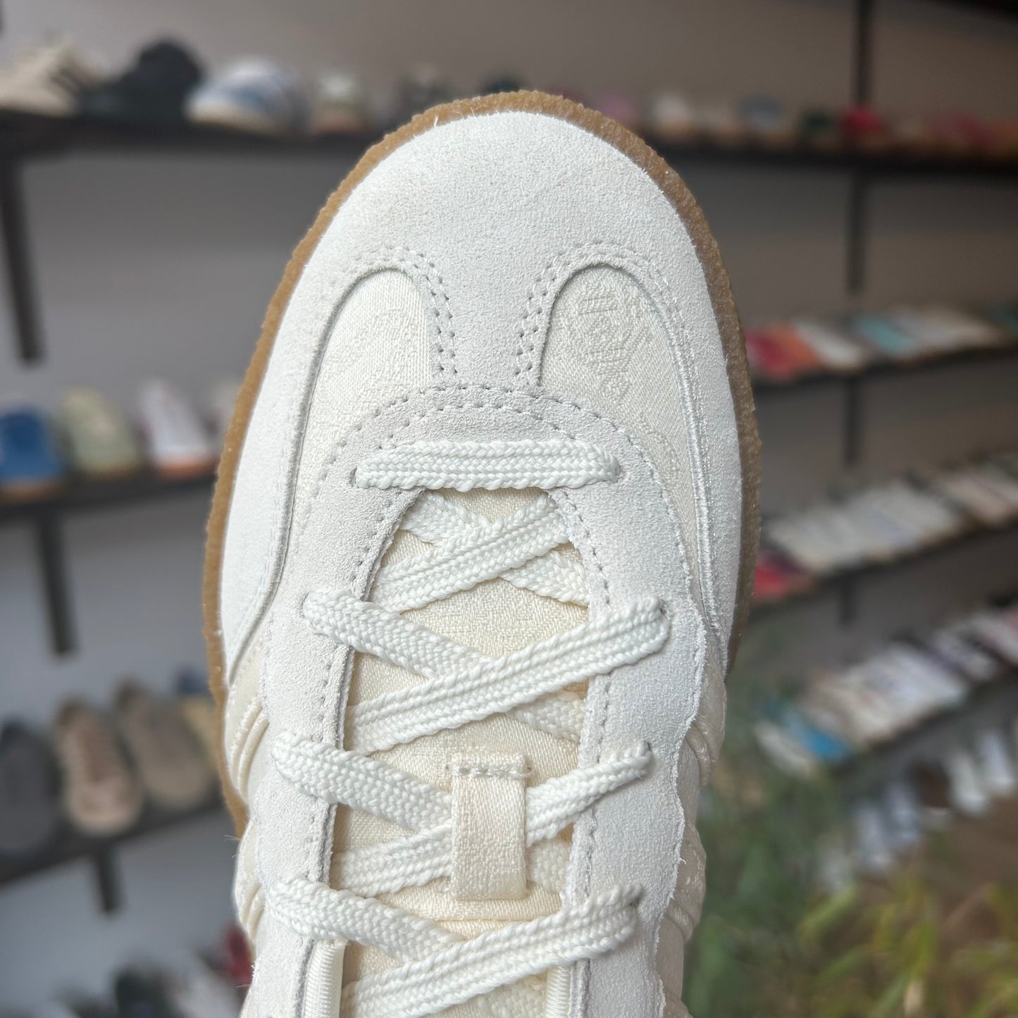 adidas Gazelle Crepe CLOT By Edison Chen Crew White