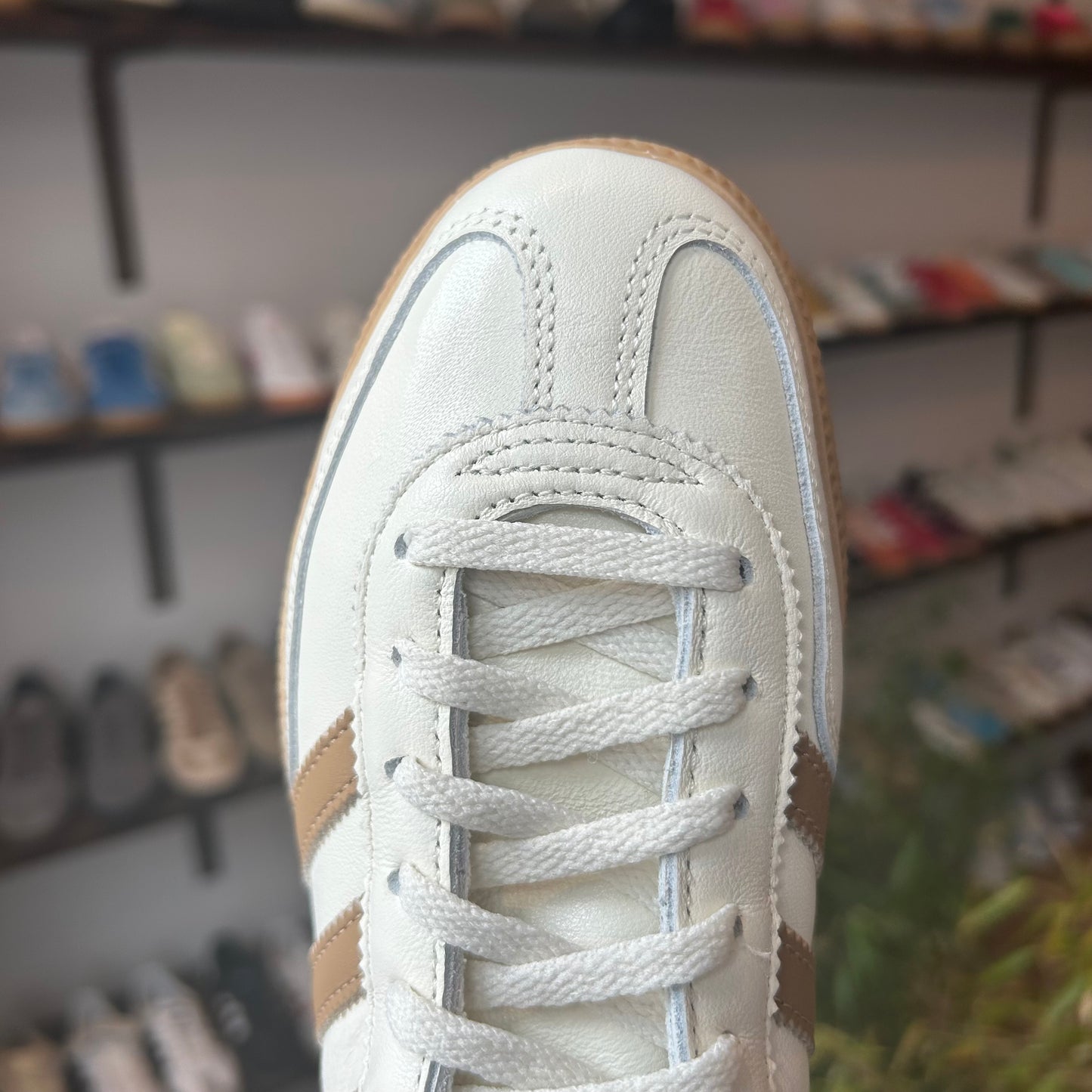 adidas Handball Spezial Off White Gum (Women's)