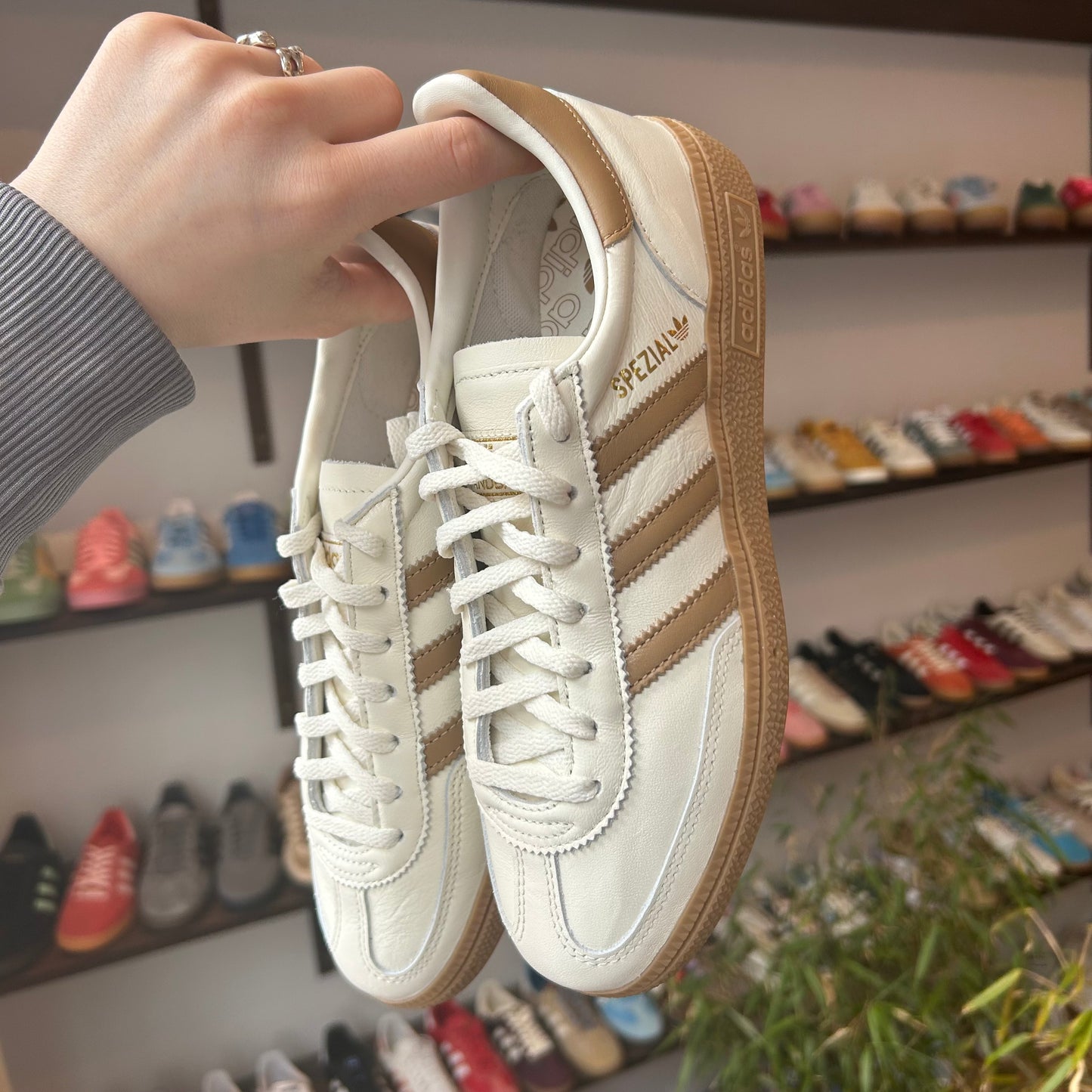 adidas Handball Spezial Off White Gum (Women's)