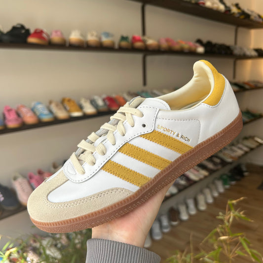 adidas Samba Sporty & Rich White Bold Gold