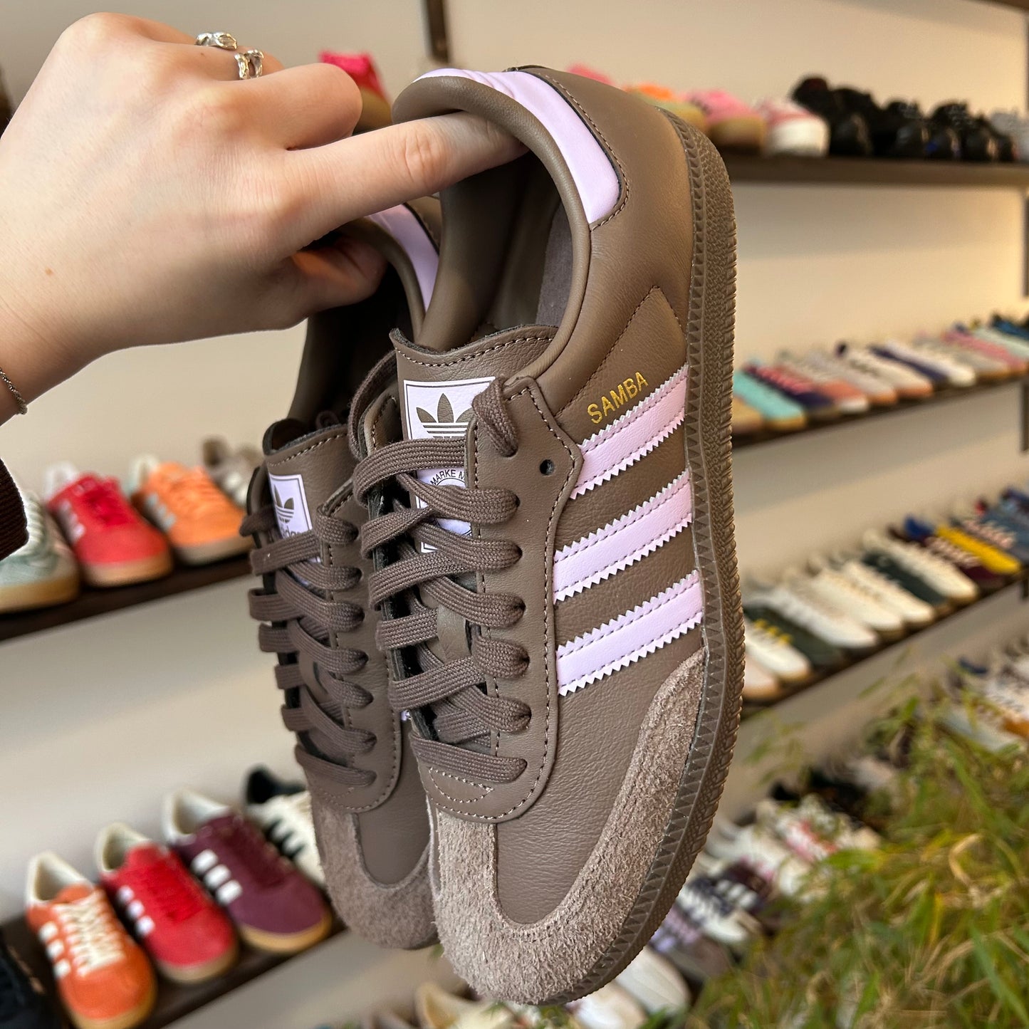 adidas Samba OG Earth Strata Purple Glow