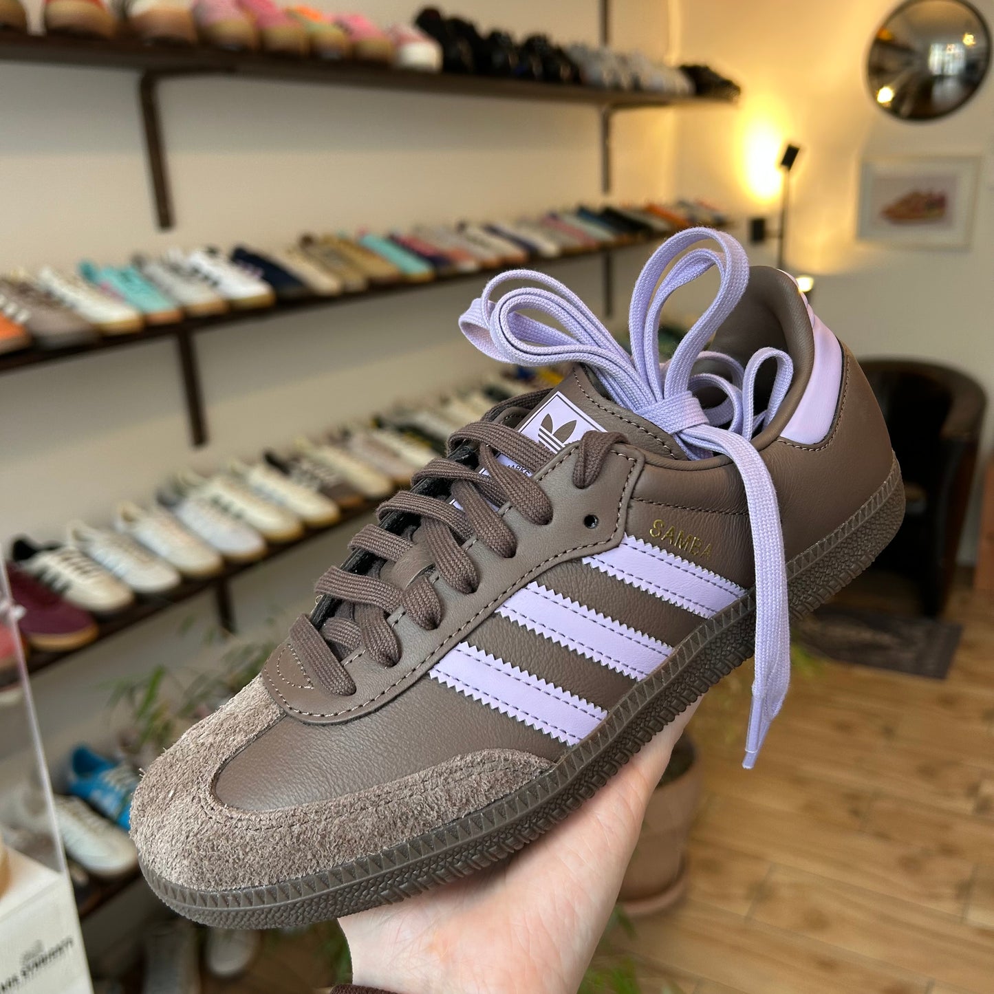 adidas Samba OG Earth Strata Purple Glow