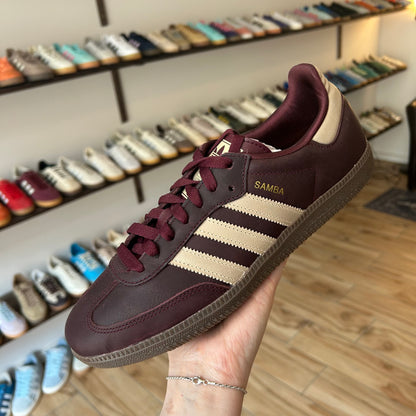 adidas Samba OG Maroon Crystal Sand