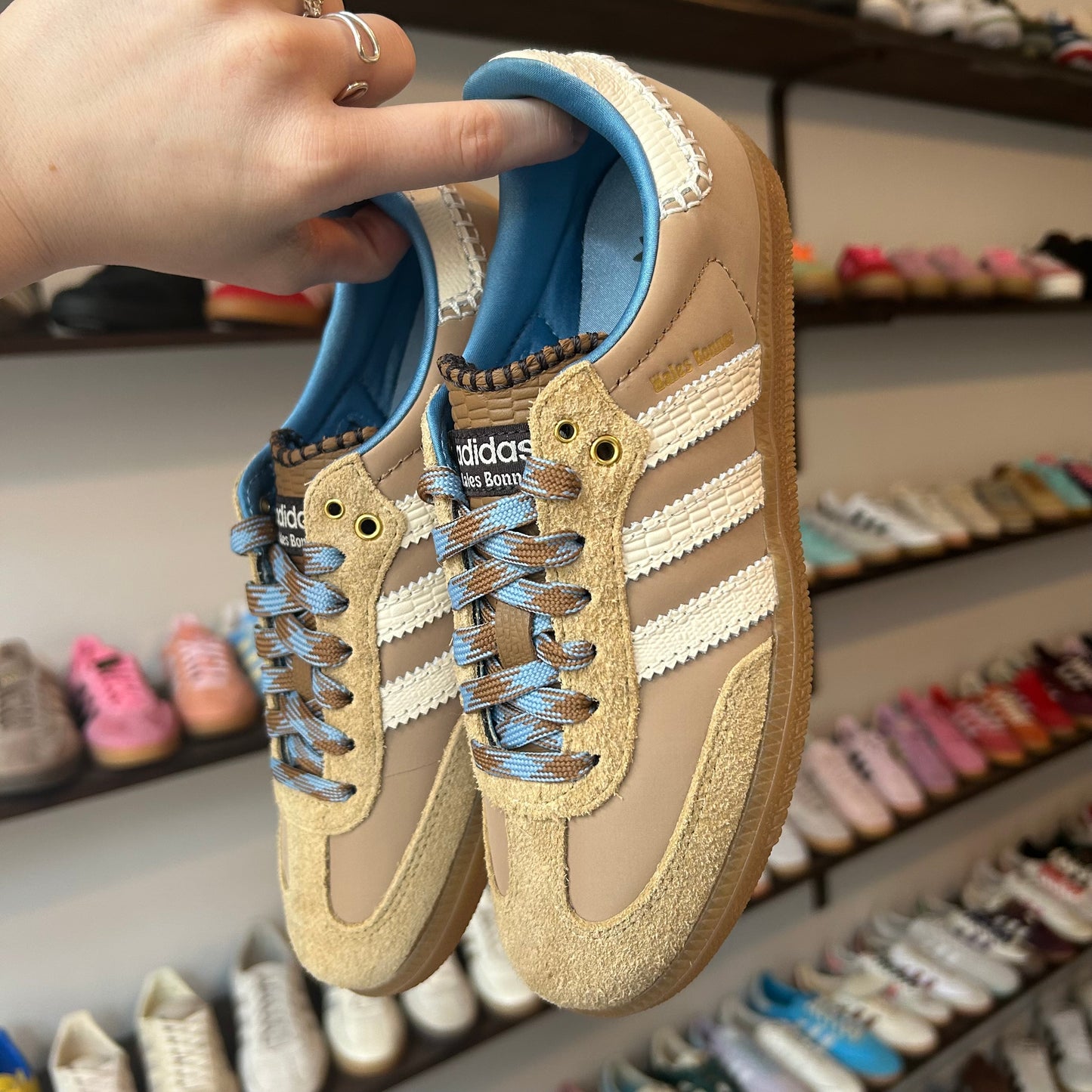 adidas Samba Nylon Wales Bonner Desert White