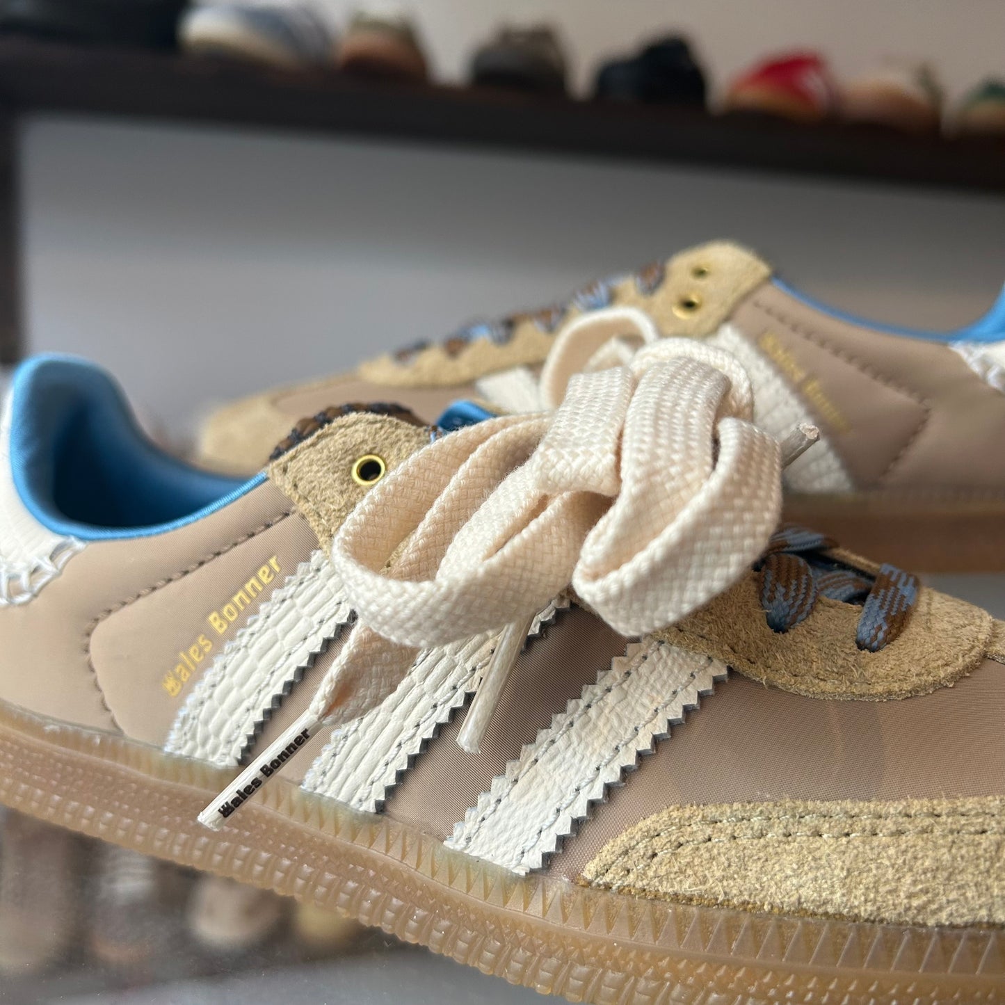 adidas Samba Nylon Wales Bonner Desert White