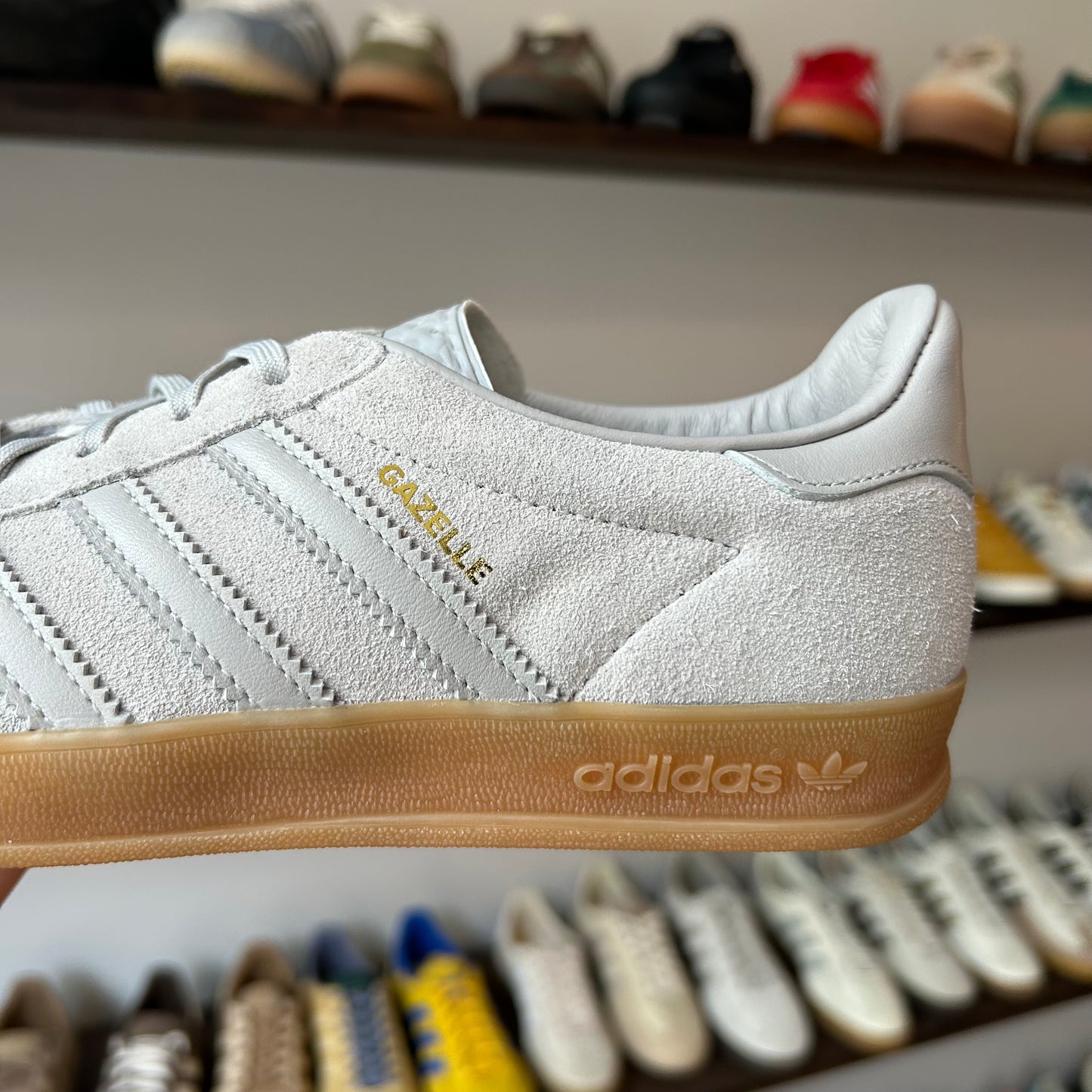 adidas Gazelle Grey Gum Exclusive Colorway