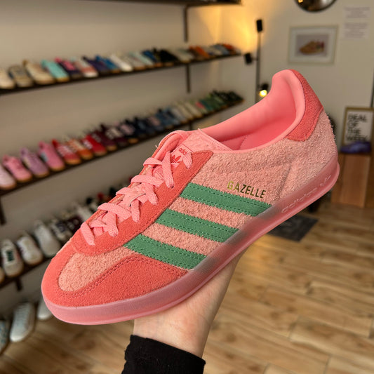 adidas Gazelle Indoor Semi Pink Spark Preloved Scarlet (Women's)