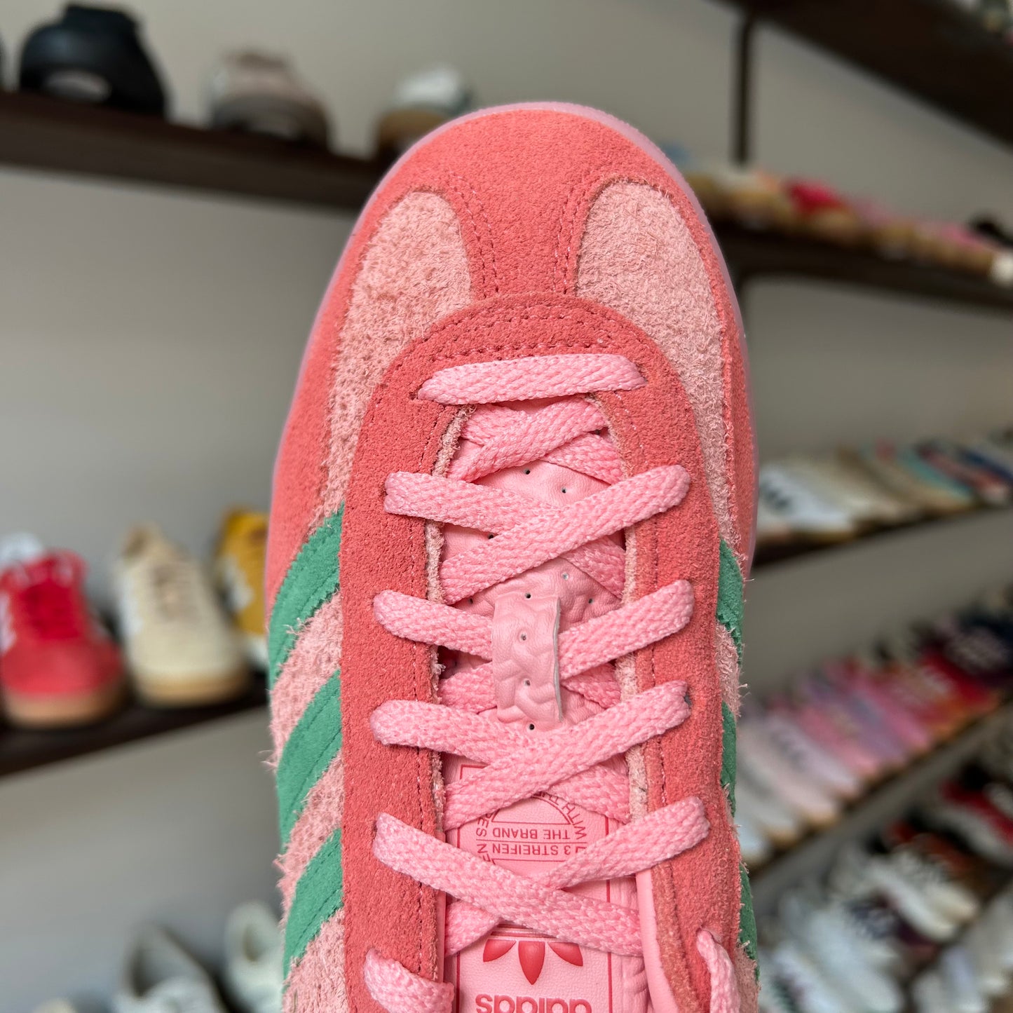 adidas Gazelle Indoor Semi Pink Spark Preloved Scarlet (Women's)