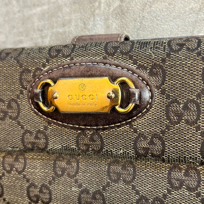 Gucci GG Canvas Long Wallet 2000er Vintage