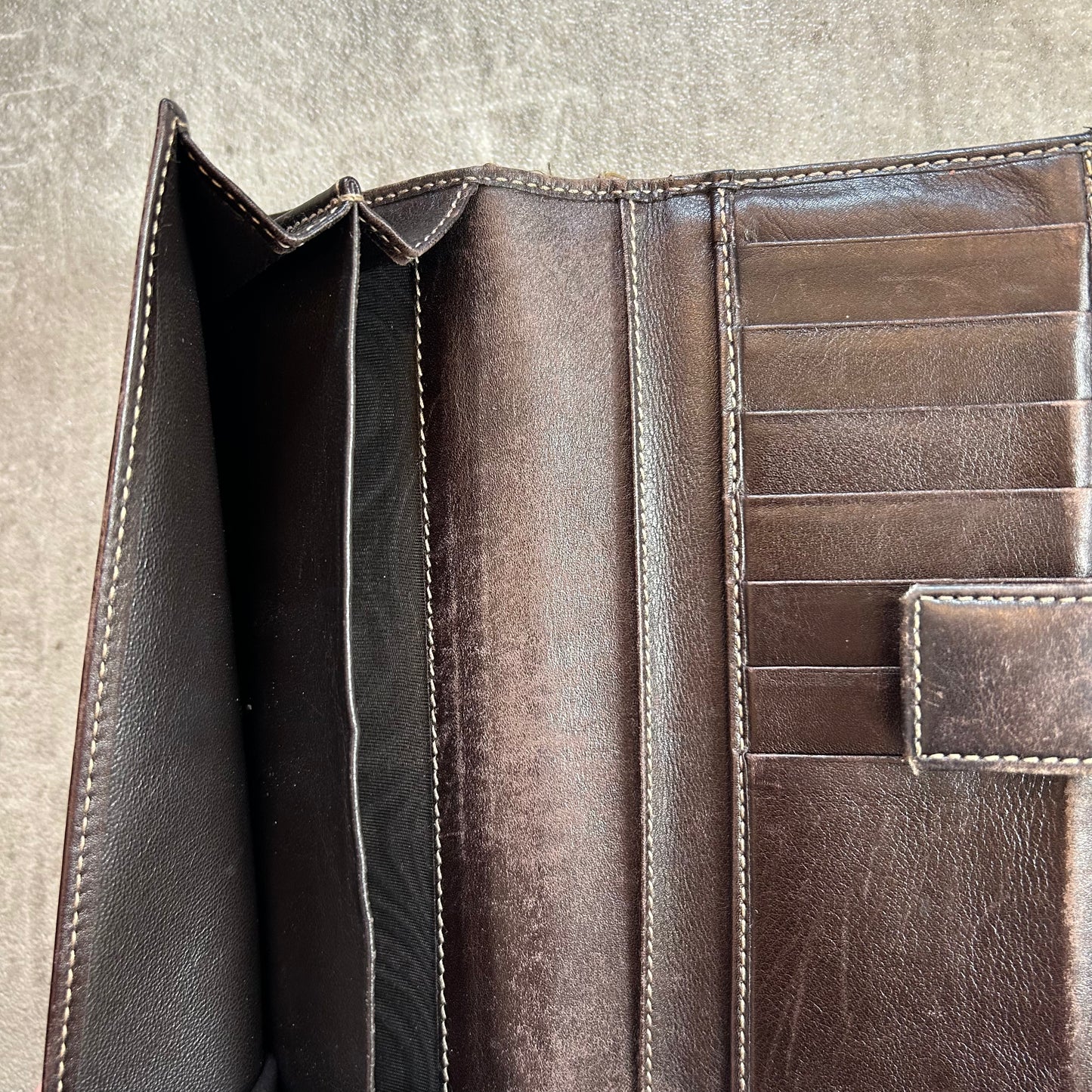 Gucci GG Canvas Long Wallet 2000er Vintage