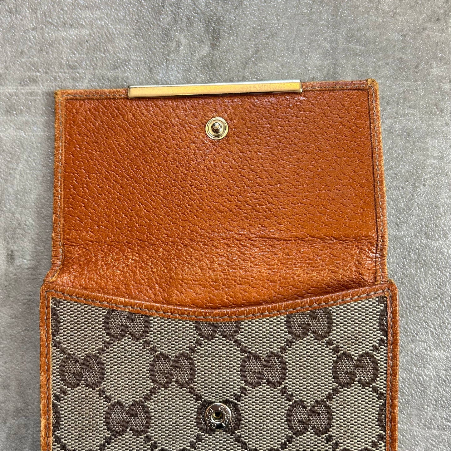 Gucci GG Canvas Monogramm Wallet - Vintage 2000er