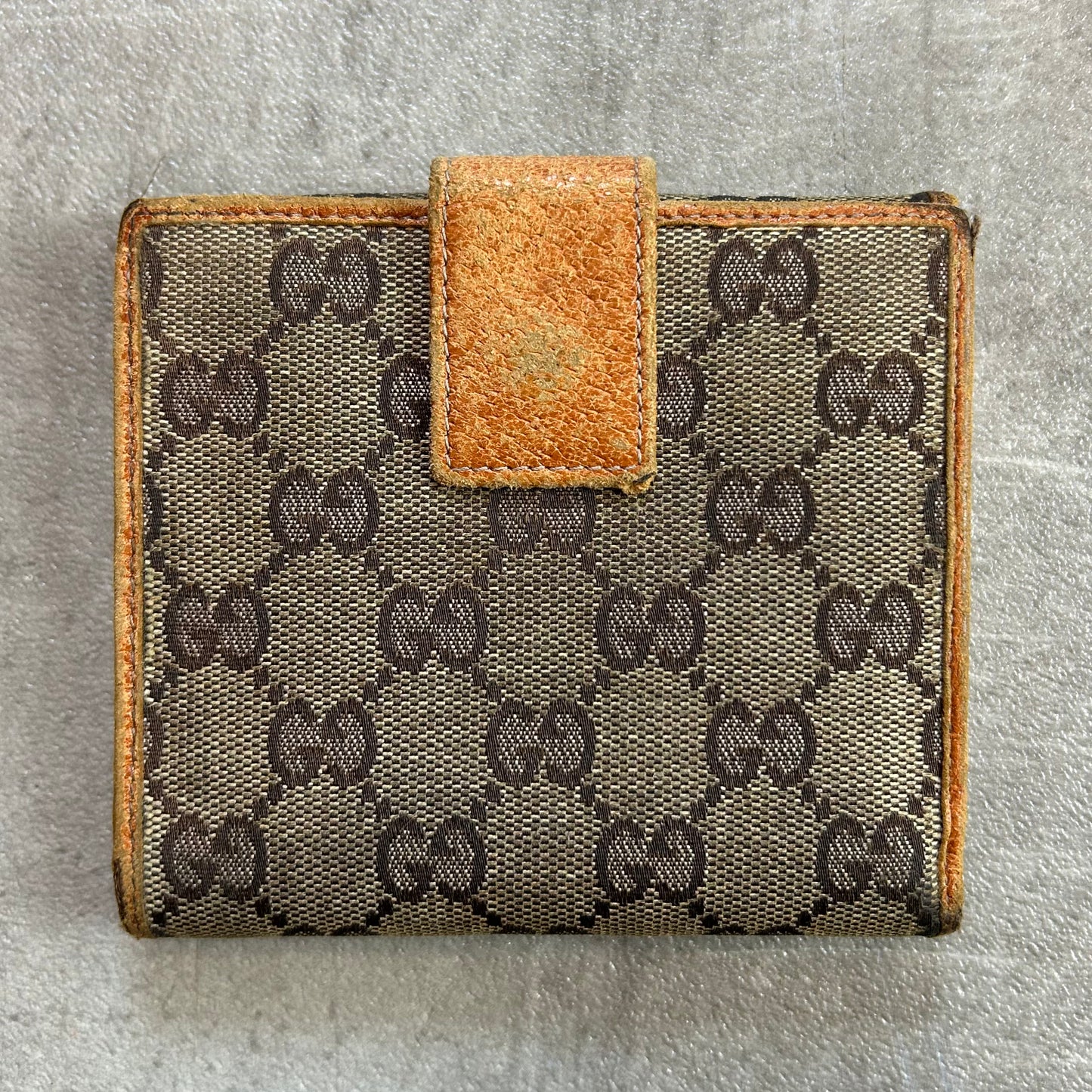 Gucci GG Canvas Monogramm Wallet - Vintage 2000er
