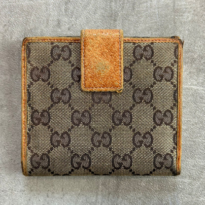 Gucci GG Canvas Monogramm Wallet - Vintage 2000er
