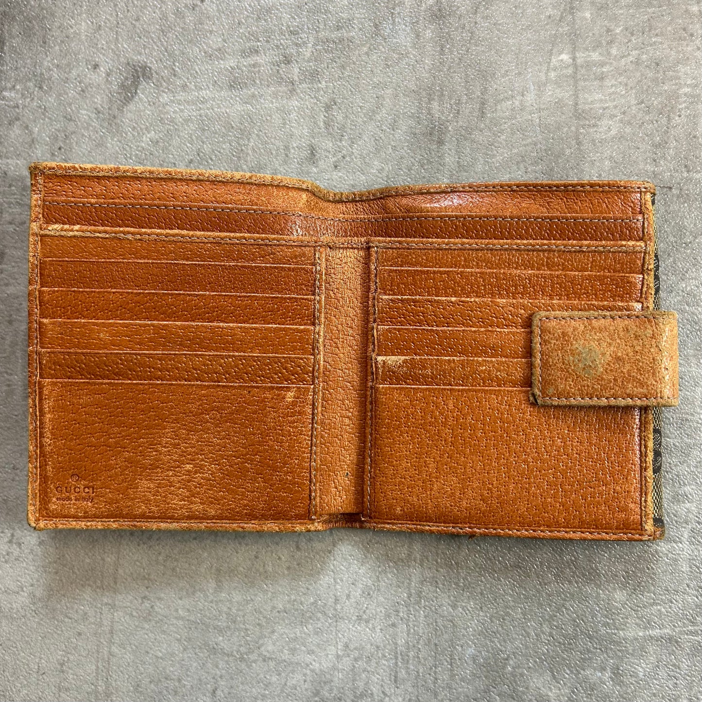Gucci GG Canvas Monogramm Wallet - Vintage 2000er