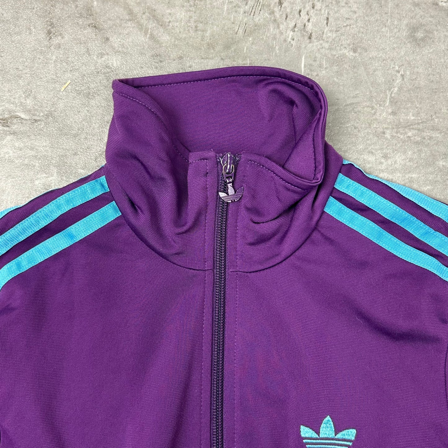 00s Adidas Originals Trackjacke Lila-Hellblau