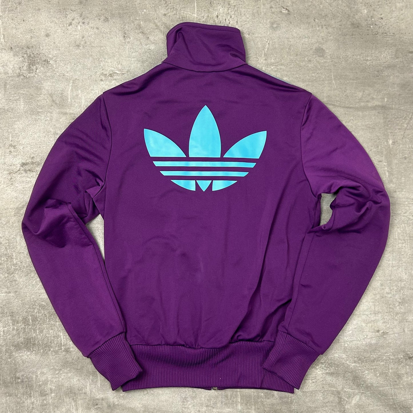 00s Adidas Originals Trackjacke Lila-Hellblau