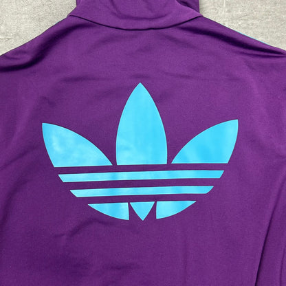 00s Adidas Originals Trackjacke Lila-Hellblau