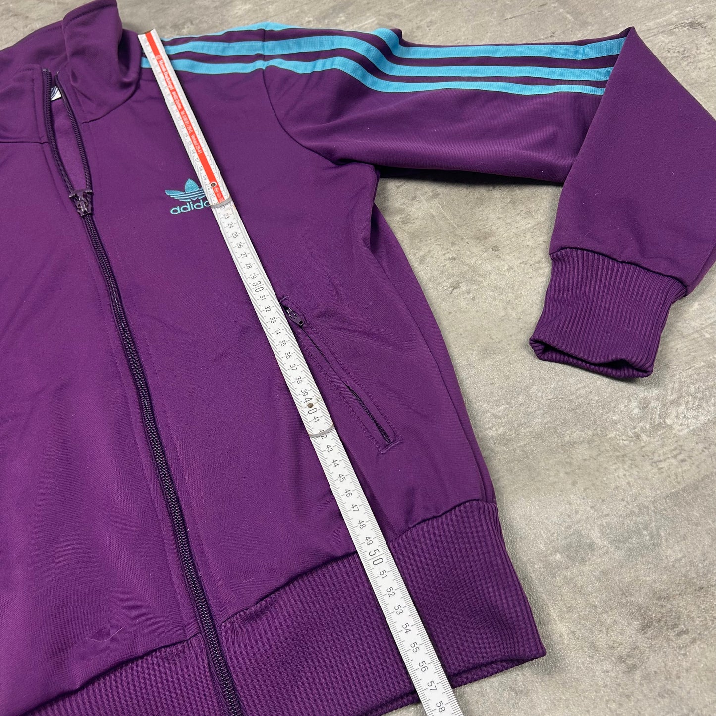 00s Adidas Originals Trackjacke Lila-Hellblau