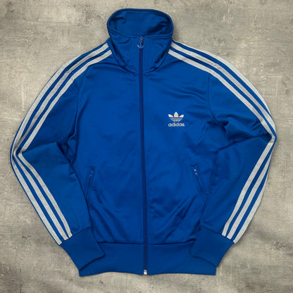 00s Adidas Originals Trackjacke Blau-Silber