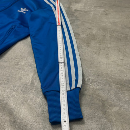 00s Adidas Originals Trackjacke Blau-Silber