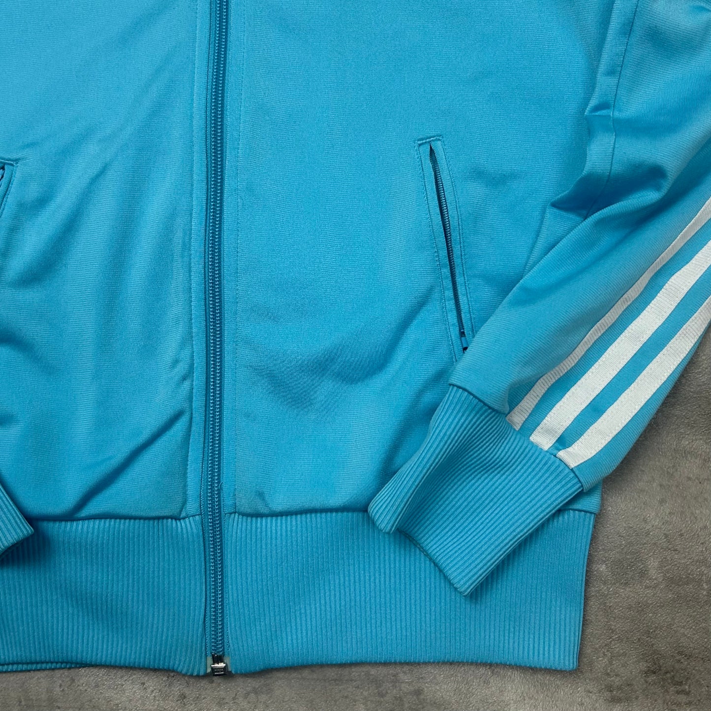 00s Adidas Originals Trackjacke Blau-Weiß