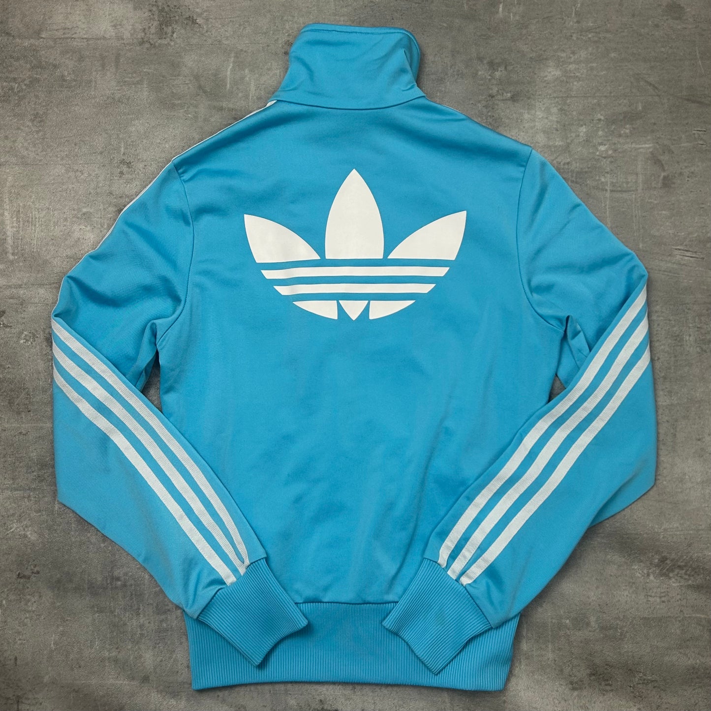 00s Adidas Originals Trackjacke Blau-Weiß
