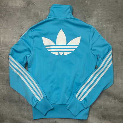 00s Adidas Originals Trackjacke Blau-Weiß