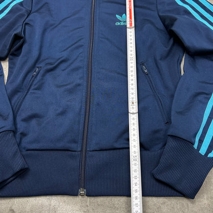 00s Adidas Originals Trackjacke Dunkelblau-Hellblau