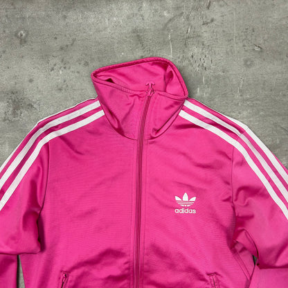 00s Adidas Originals Trackjacke Rosa-Weiß
