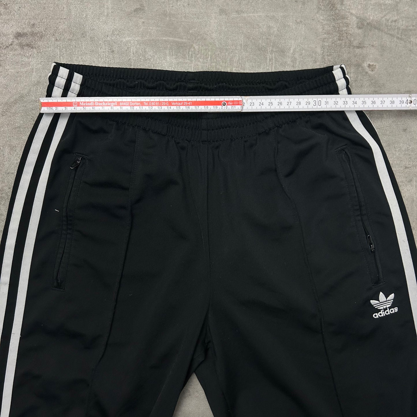 00s adidas Trackhose Schwarz/Weiß