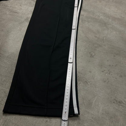 00s adidas Trackhose Schwarz/Weiß