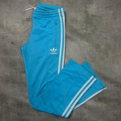 00s adidas Originals Trackhose Hellblau-Weiß