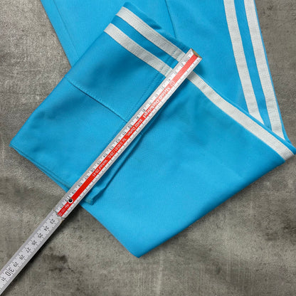 00s adidas Originals Trackhose Hellblau-Weiß