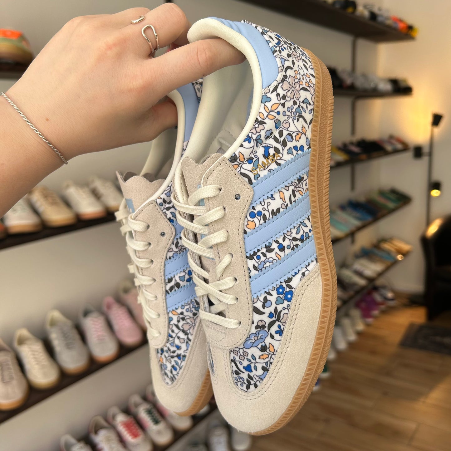 adidas Samba OG Liberty London Blue Floral (GS)