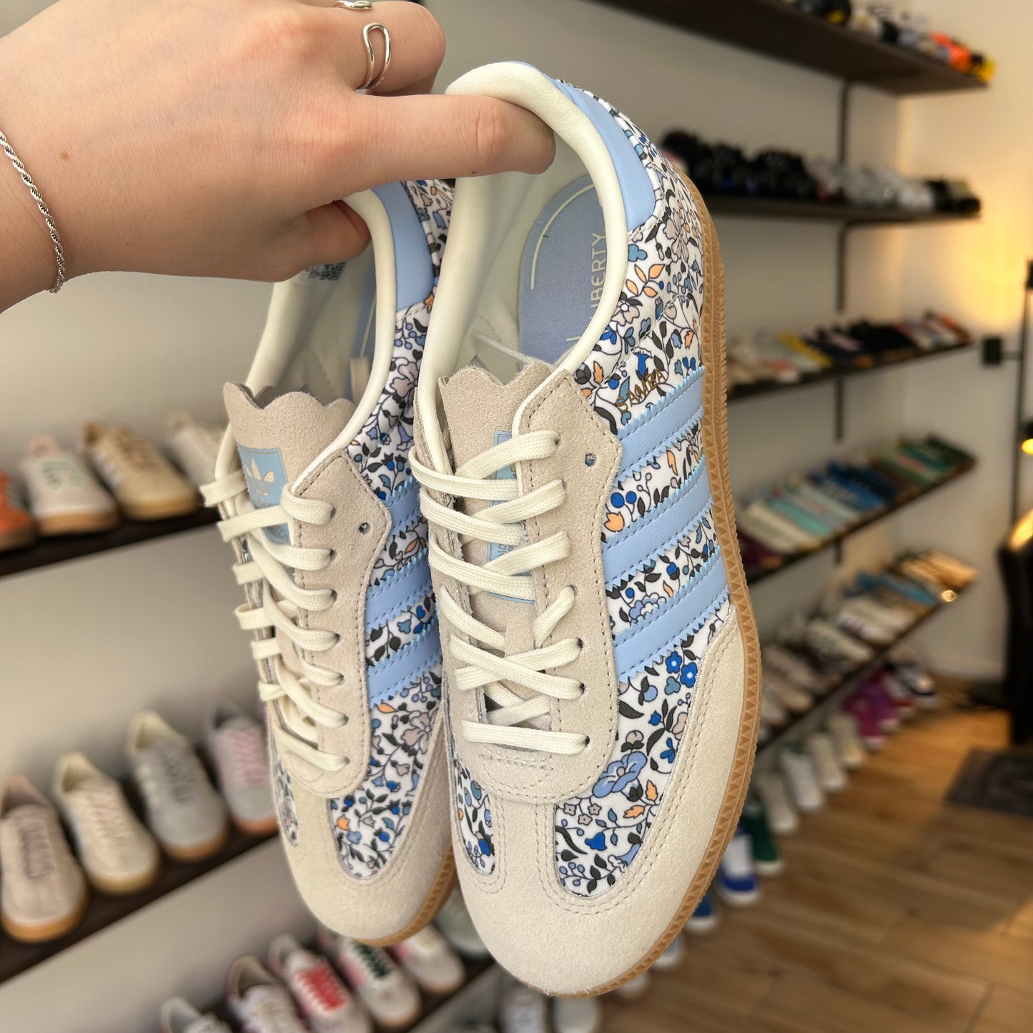 adidas Samba OG Liberty London Blue Floral (GS)